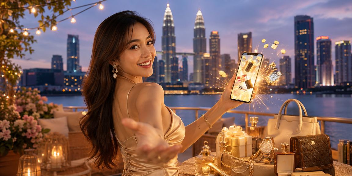 Proses deposit dalam talian gaya Melayu Kuala Lumpur menggunakan telefon pintar untuk loteri