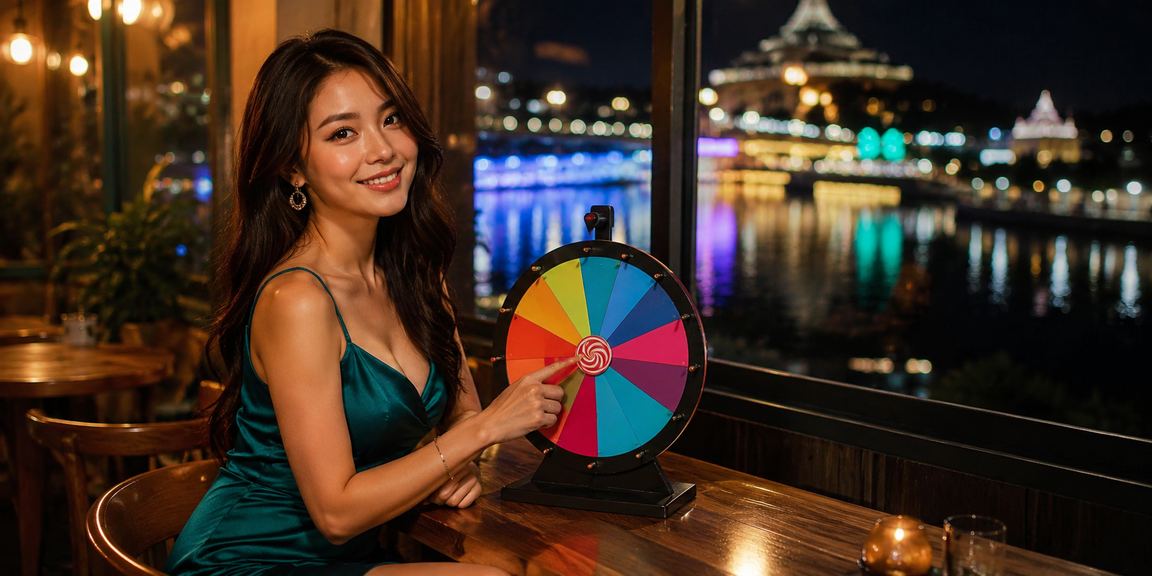 Roulette gaya Melayu di Kuching Sarawak — suasana permainan kasino