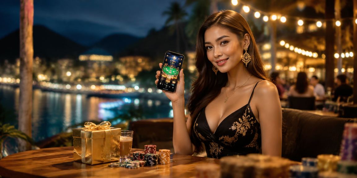 Pengguna di Langkawi mendaftar akaun dan menerima bonus alu-aluan dari platform 77go